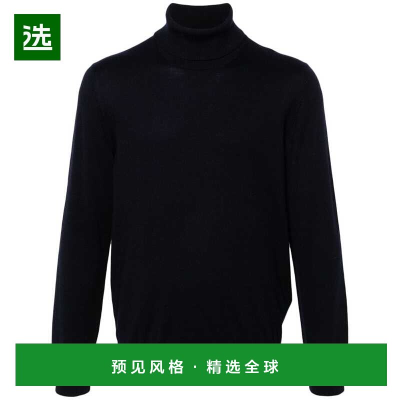 香港直邮FAY 男士针织衫 NMMC1492440CQTU807 CO 黑色打底衫