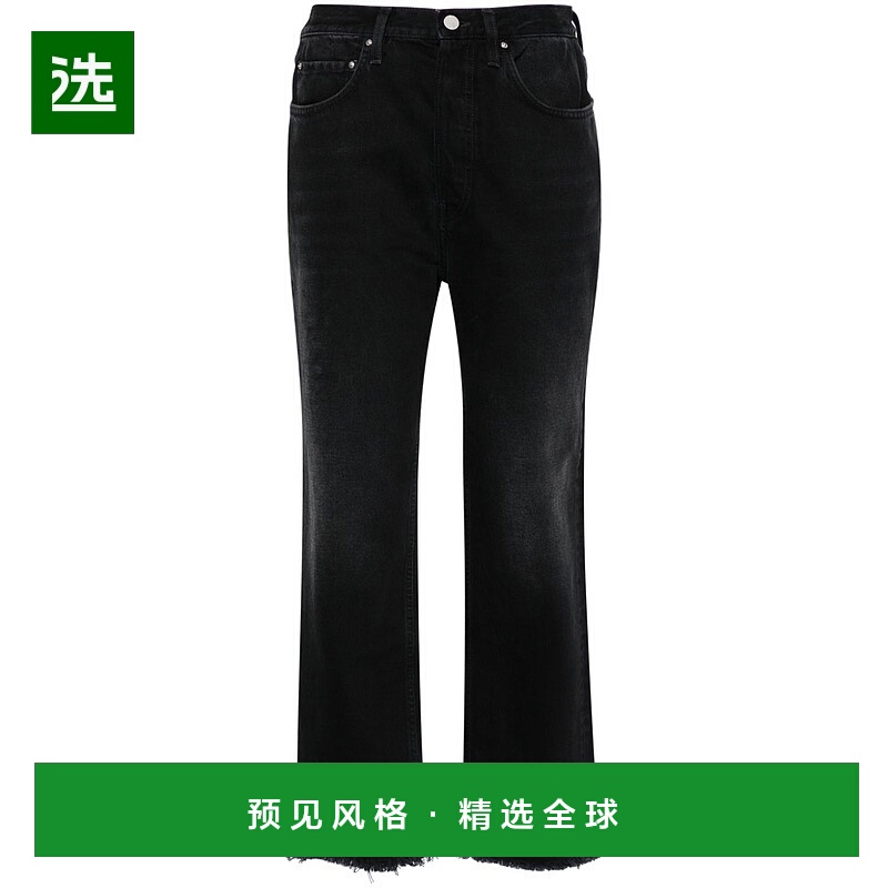 香港直邮TOTÊME 女士 TOTEME 短款牛仔裤 241WRB2545FB0046