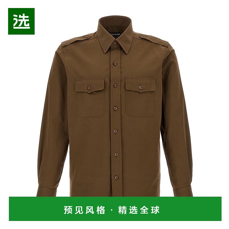 香港直邮Tom Ford 汤姆·福特 男士 军装衬衫 HME009FMC238长袖