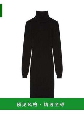 香港直邮Givenchy 羊绒长袖连衣裙 BW229G4ZN9纪梵希