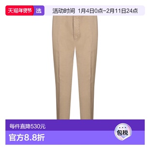 1h可退 香港直邮Incotex 男士 Chinolino trousers. closure. 布