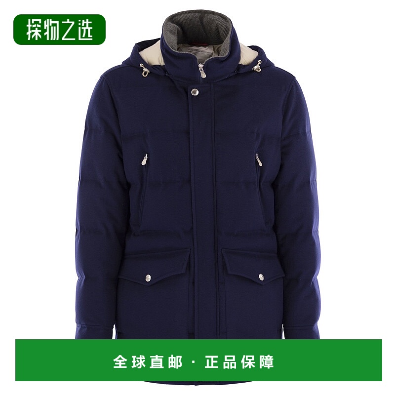 香港直邮Brunello Cucinelli 长袖羽绒服 MM4701823鹅绒外套