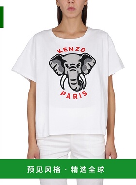 1h可退 欧洲直邮KENZO 女士T恤 FD52TS0024SO02潮流穿搭时尚透气