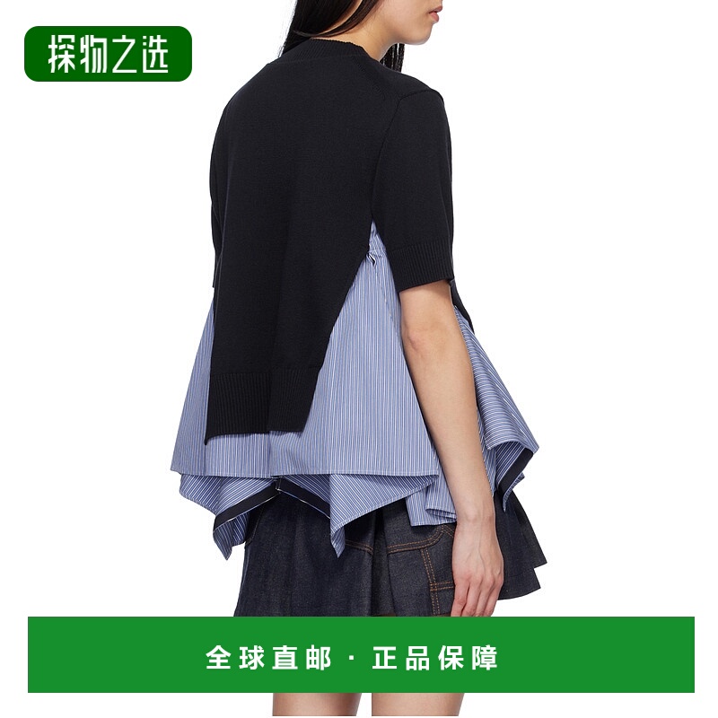 香港直邮Sacai 拼接罩衫 2507765时尚百搭舒适减龄流行穿搭高级感
