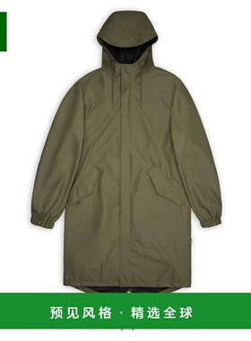 1h可退 香港直邮RAINS 男士户外冲锋衣 0023423MARSH CO 军绿色