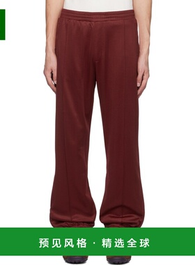 1h可退 香港直邮Wales Bonner 男士 红色 Essence 运动裤 MA24JE2