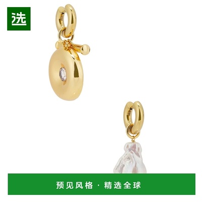 1h可退 香港直邮Timeless Pearly 女士 耳环 FWE metal金属色 舒