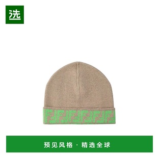 高级感正品 香港直邮Fendi 穿搭 JUP063AO29潮流时尚 罗纹针织便帽