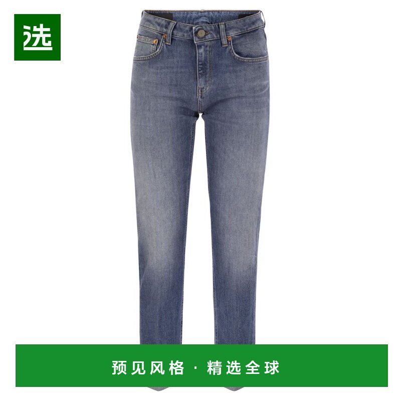 1h可退 香港直邮Dondup 女士 Coco 修身牛仔褲 DP801DSK297DJ09