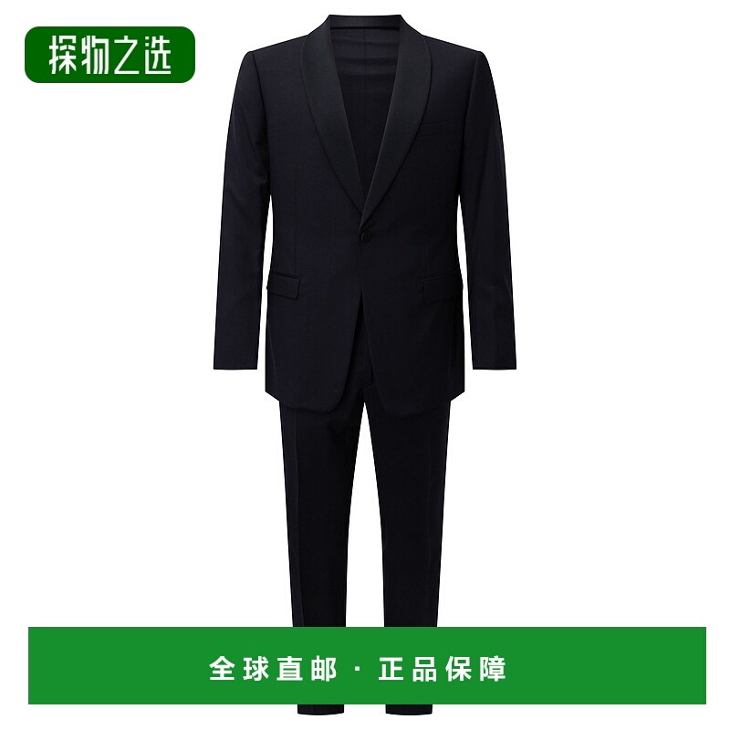 1h可退 香港直邮DIOR 迪奥 男士 长袖西装套装 043C726S604外套