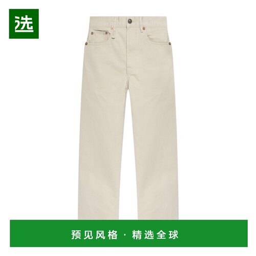 香港直邮R13 女士休闲裤 R13W5083D338AIVORYSATEEN AW2025牛仔裤