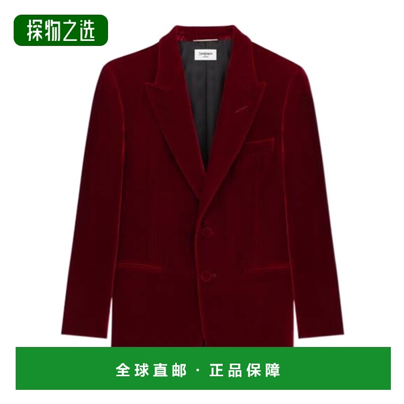香港直邮Saint Laurent 翻领长袖西装外套 817991Y525R