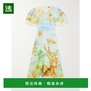 1h可退 香港直邮ALÉMAIS 女士 + Sam Pauletto Cove 祖母绿色褶皱