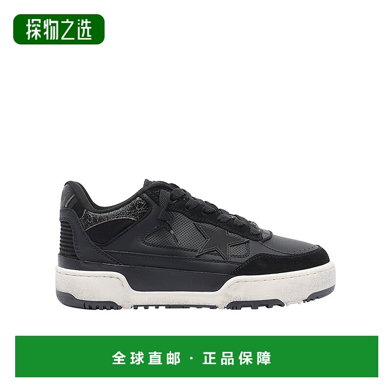 香港直邮Golden Goose Deluxe Brand 圆头低帮休闲鞋 GMF00630.F0