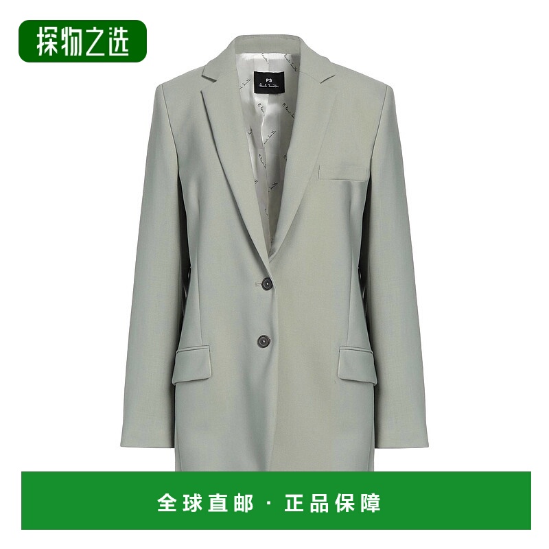 香港直邮Paul Smith 女士 西装外套 green绿色 舒适时尚