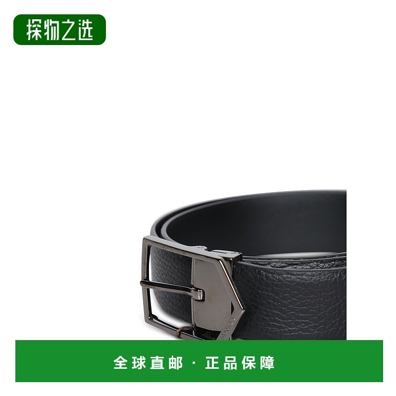 1h可退 欧洲直邮canali 男士 腰带新款牛皮皮带