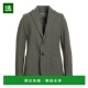 香港直邮Circolo 舒适时尚 1901 西装 1h可退 green绿色 男士 外套