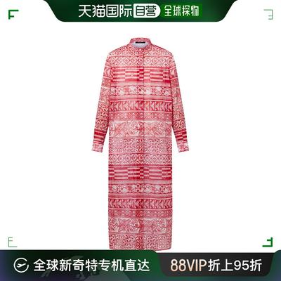 欧洲直邮LOUIS VUITTON/路易威登  Robe chemise longue à motif