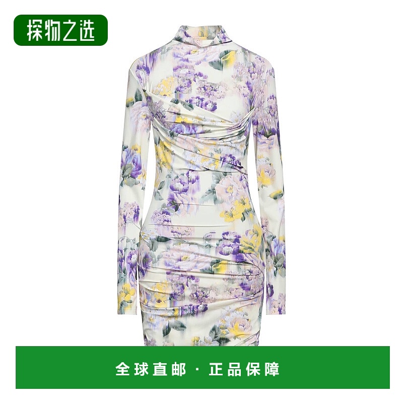 香港直邮off-white 女士 紧身连衣裙 green绿色 舒适时尚