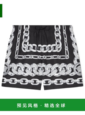 香港直邮Versace 松紧腰沙滩短裤 10188841A13627