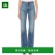 香港直邮GRLFRND 女士 Sara 1h可退 超高腰直筒牛仔裤 GF46479862