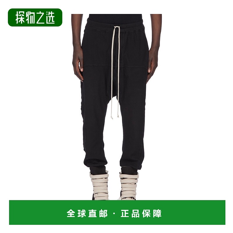 香港直邮Rick Owens Drkshdw 抽绳运动裤 DU02E7395JDB卫裤休闲裤