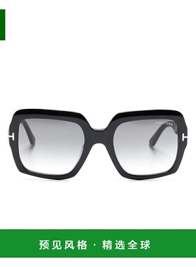 1h可退 香港直邮Tom Ford 汤姆·福特 女士 LUCIDO 黑色醋纤太阳