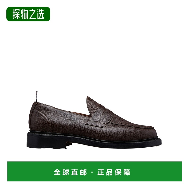 香港直邮Thom Browne 徽标圆头乐福鞋 MFL085A06257