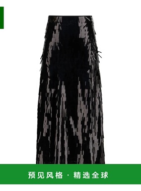 1h可退 香港直邮SELF-PORTRAIT 女士半身裙 RS26165MSKBBLACK SS2