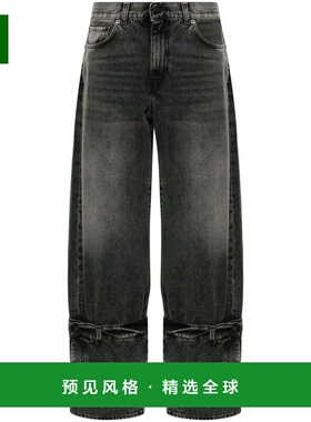 香港直邮HAIKURE 女士牛仔裤 HEW03343DF160L0867 AW2024 黑色