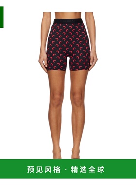 香港直邮MARINE SERRE 女士短裤 WSH007ACJER0001BK97 AW2025