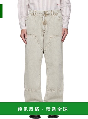 1h可退 香港直邮CARHARTT WIP 男士 灰色 Double Knee 牛仔裤 I03