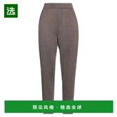 brown棕色 1h可退 舒 女士 休闲长裤 香港直邮Majestic Filatures