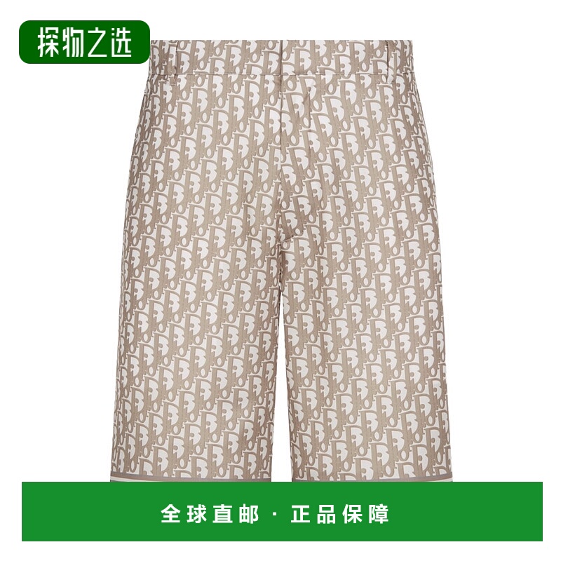 香港直邮Dior DIOR OBLIQUE 百慕大短裤 013C121B4751迪奥