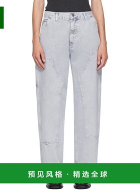 香港直邮CARHARTT WIP 女士 灰色 Brandon Double Knee 牛仔裤 I0