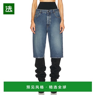 1h可退 香港直邮Alaïa 女士 高腰短裤 AA9P1142T536A 舒适时尚