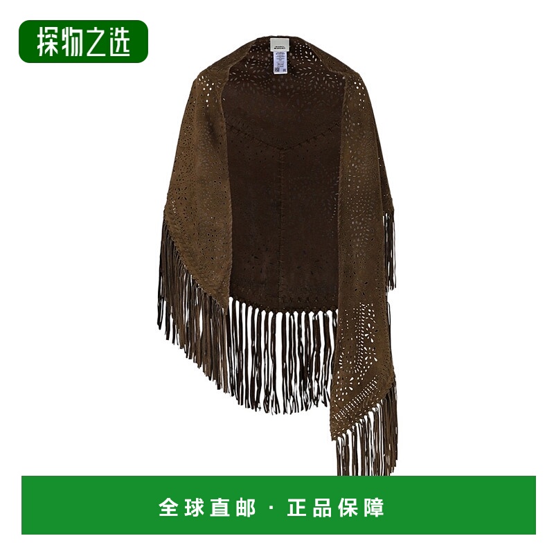 香港直邮Isabel Marant 流苏斗篷 EC0070FAB4B15A