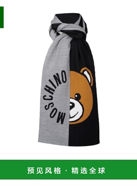 香港直邮MOSCHINO 男士围巾 M30780M2954BCW14 AW2023 灰色