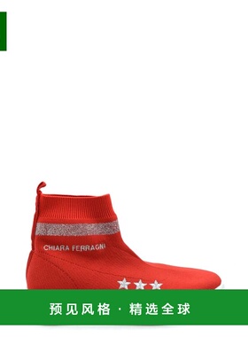 香港直邮CHIARA FERRAGNI 女士运动鞋 CF1947 SS2018 红色 High-T