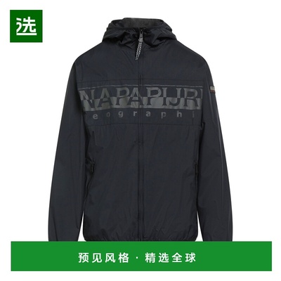1h可退 香港直邮Napapijri 男士 夹克 black黑色 舒适时尚