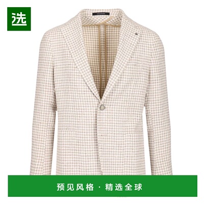 香港直邮TAGLIATORE 男士夹克 1SMC22KET957 SS2025 浅棕色 Class