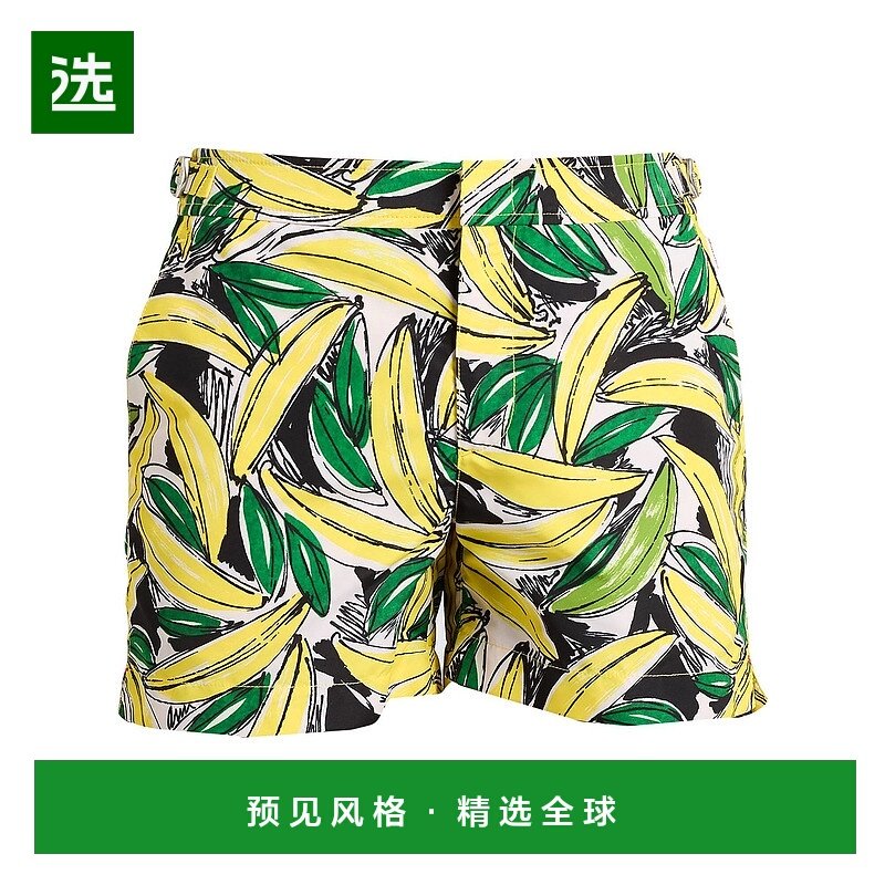 1h可退 香港直邮Orlebar Brown 男士 泳裤 yellow黄色 舒适时尚