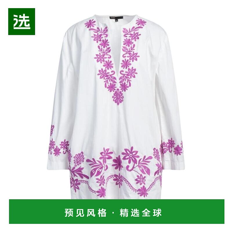 1h可退 【美国直邮】maje 女士 上装T恤长袖上衣