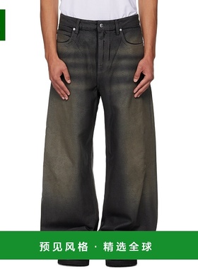 香港直邮Alexander Wang 亚历山大·王 男士 黑色 Leather Look R