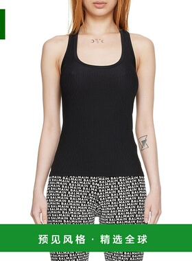 香港直邮Balmain 黑色尼龙吊带背心 BPD105280