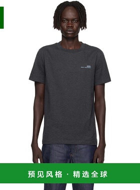 1h可退 香港直邮A.P.C. 男士 黑色 Standard Item T 恤 COHBOM264