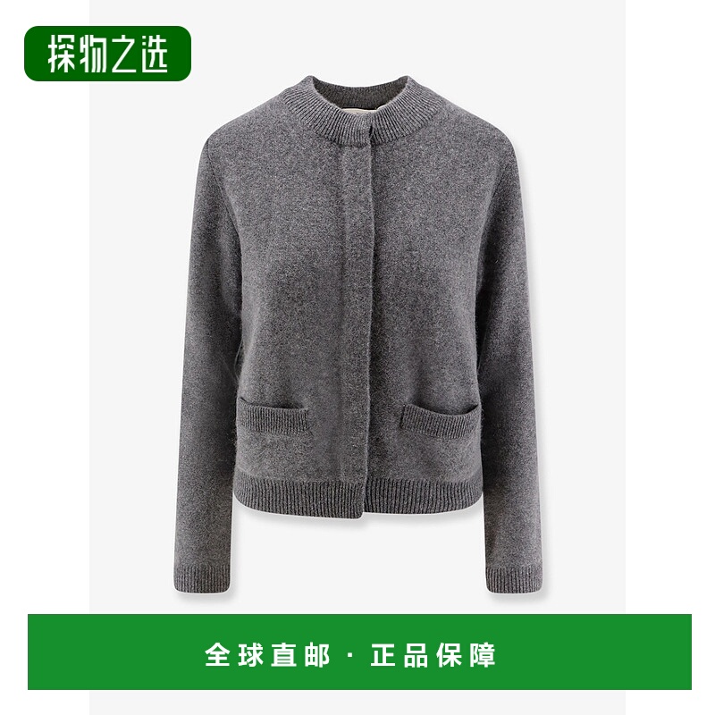 香港直邮VINCE 女士 羊绒针织开衫 V139979778 grey灰色 舒适时尚