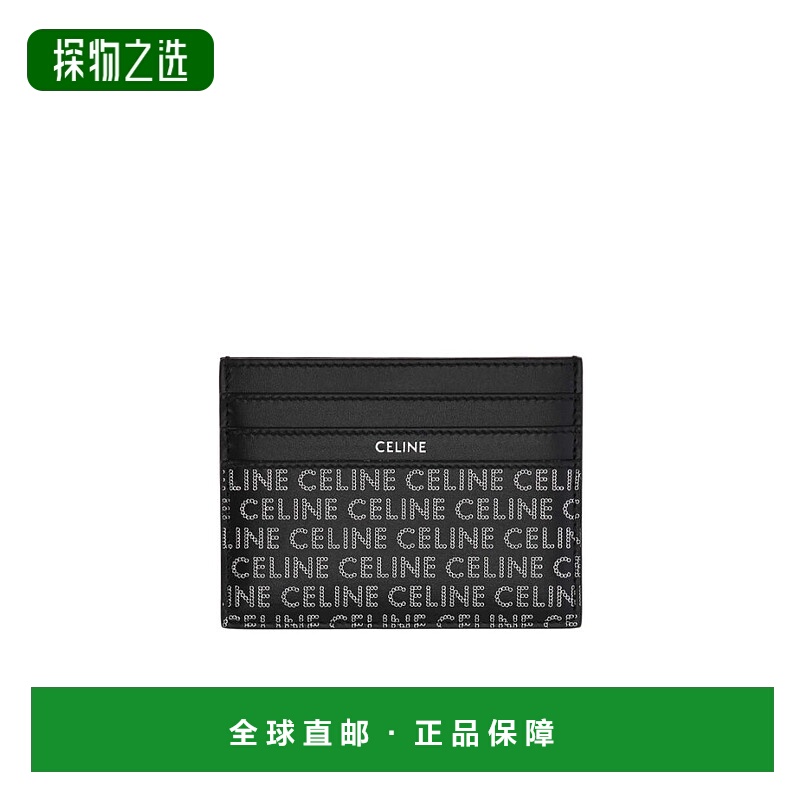 香港直邮Celine 徽标卡包 10K913FGH.牛皮