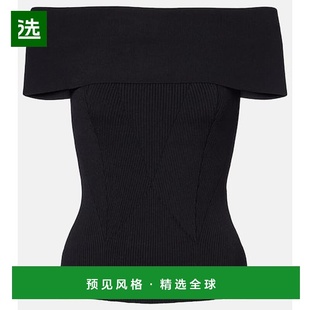 女士 纪梵希 罗纹针织露肩上衣性感 香港直邮Givenchy 1h可退