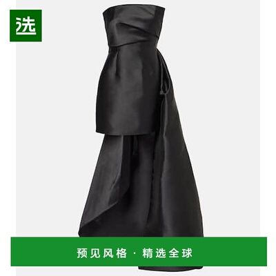 1h可退 香港直邮SOLACE LONDON 女士 Meyer 缎面迷你连衣裙